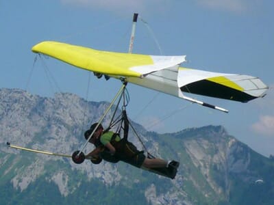Baptême en deltaplane