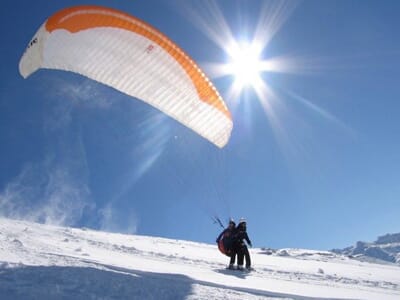 Parapente à Ski