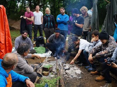 box cadeau Stage de survie