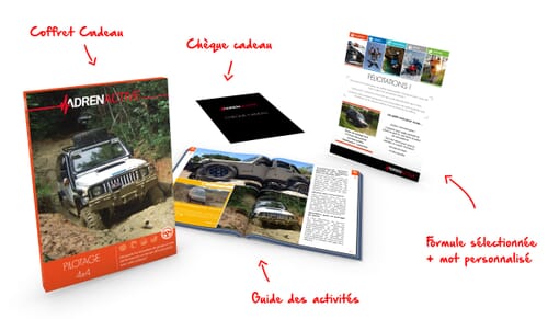 Coffret Cadeau Stage 4x4