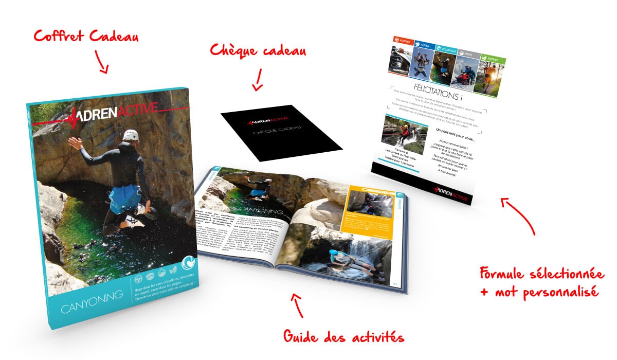 coffret cadeau en détail