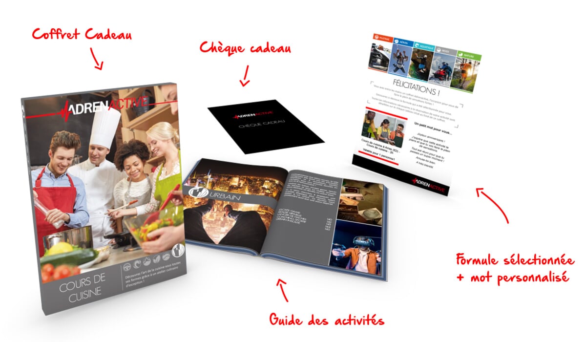 coffret cadeau en détail