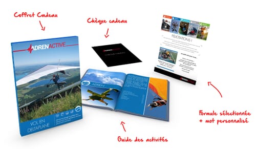 Coffret Cadeau Vol en deltaplane