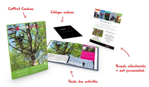 Coffret Cadeau Accrobranche