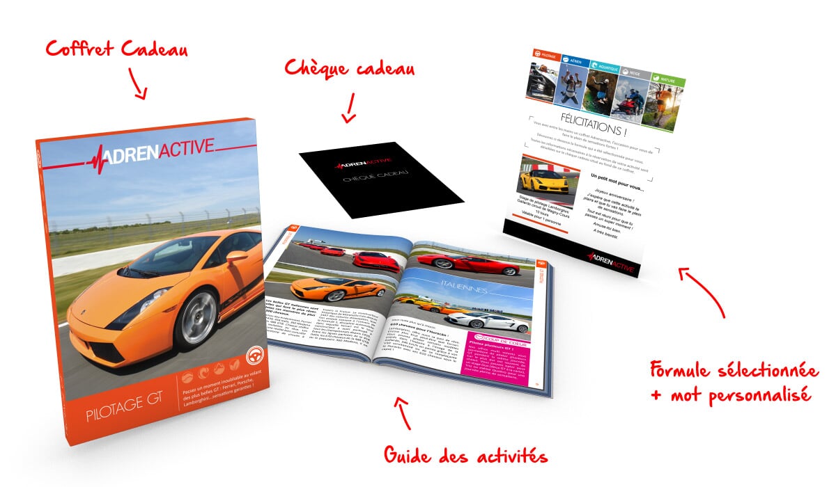 coffret cadeau en détail