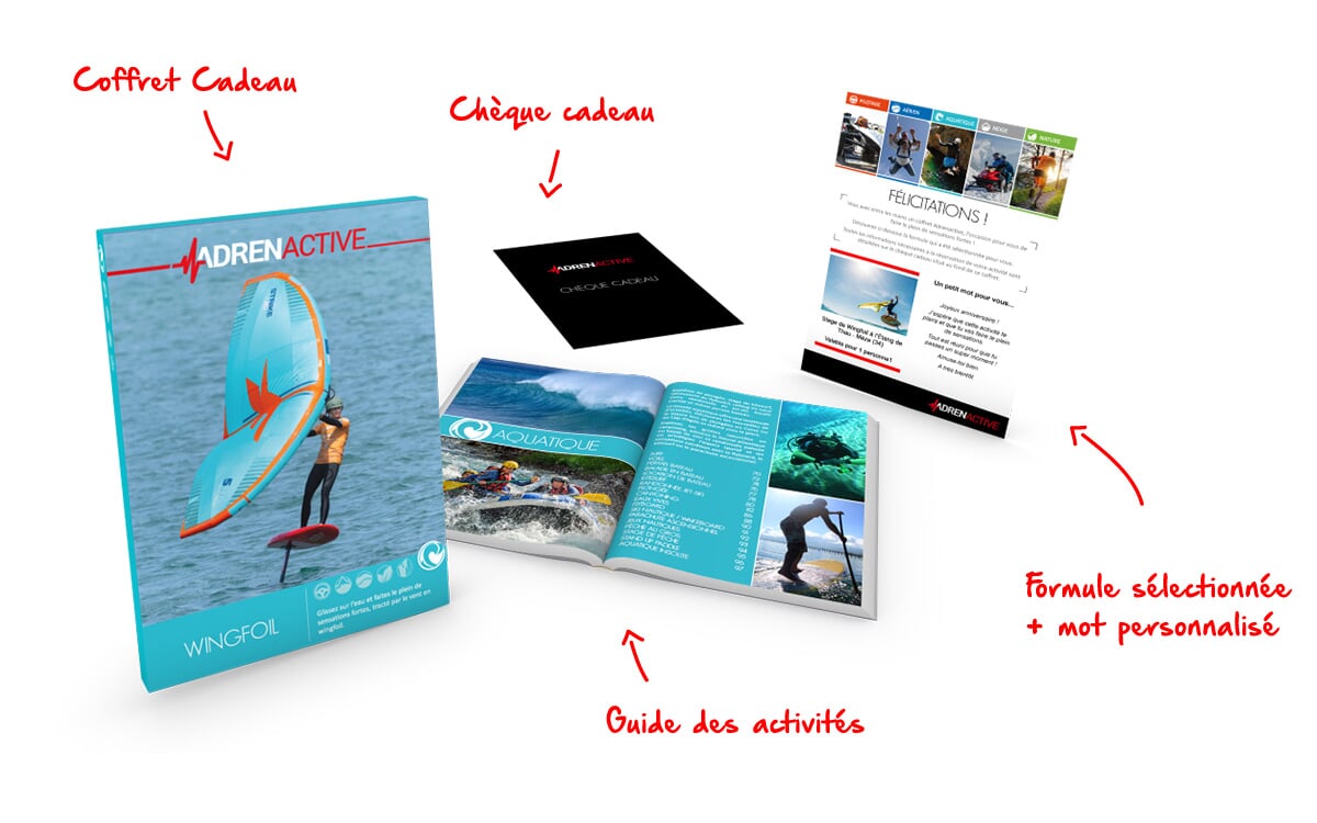 coffret cadeau en détail