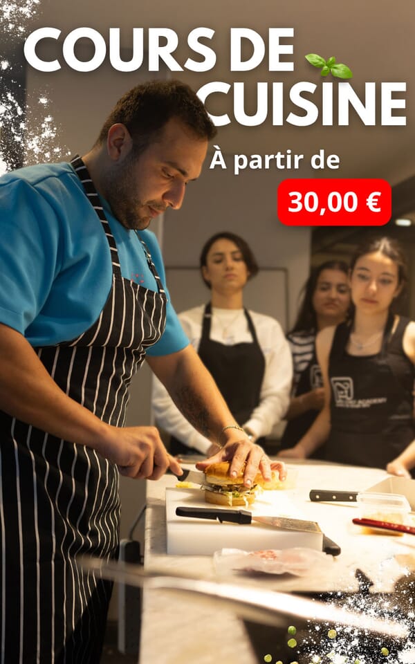 Banni&egrave;re Cours de cuisine