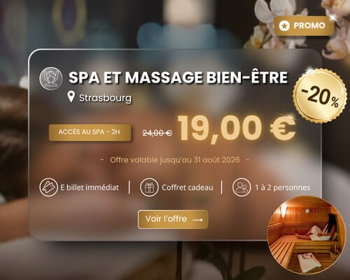 Bannière mise en avant part - Spa massage