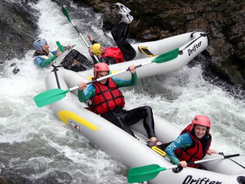 Canoë Raft près de Biarritz dans la Nive - Bidarray