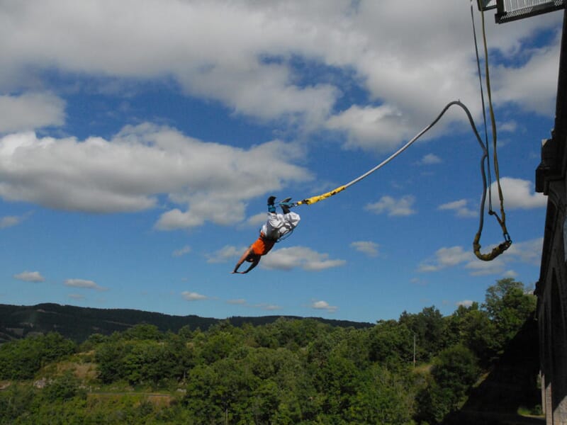 Saut à l'Élastique près de Millau - Pont de Sainte-Eulalie