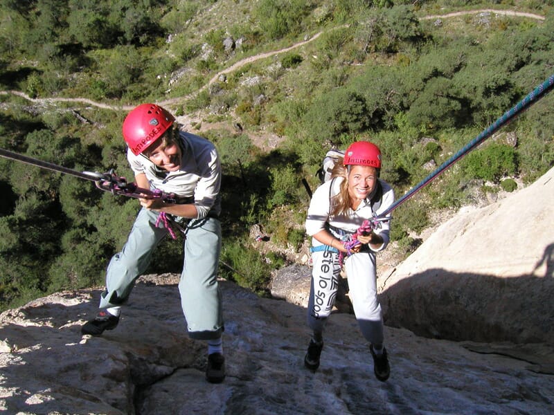 Via Ferrata dans le Parc national des Cévennes près de Millau