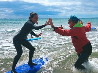 Cours de Surf près de Lorient - Plage du Kérou