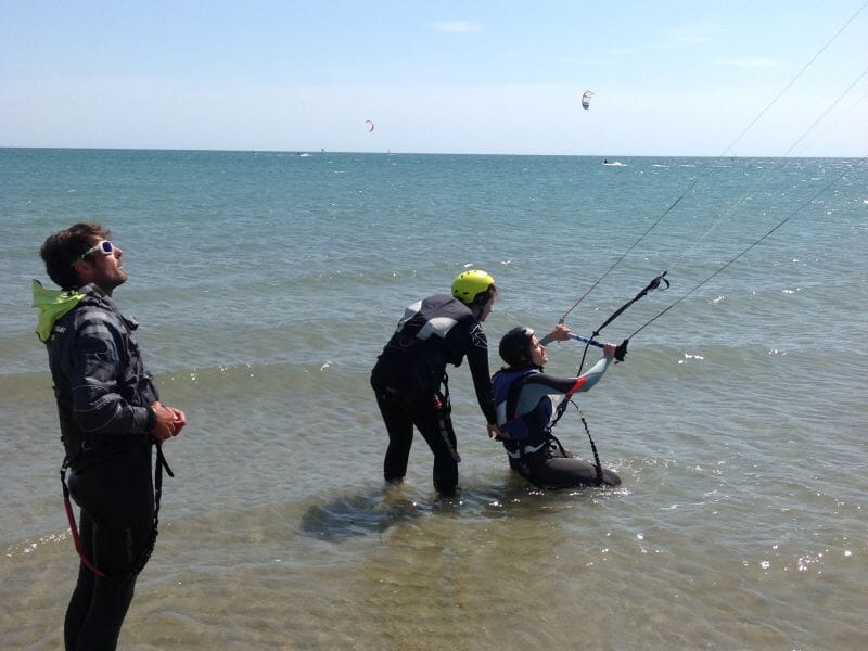 Stage de Kitesurf à Leucate - La Franqui