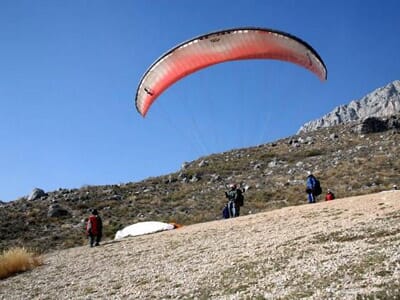 Baptême de Parapente à Gréolières dans l'arrière pays Niçois