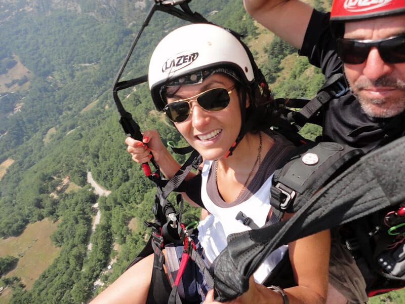 Baptême de Parapente à Gréolières dans l'arrière pays Niçois