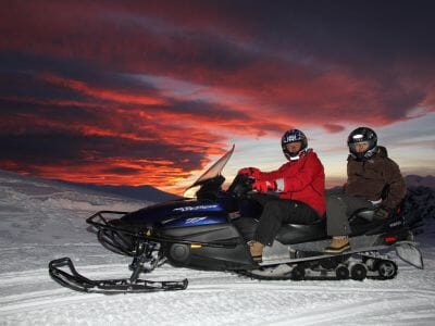 Randonnée en motoneige près de Gap - Station de Vars