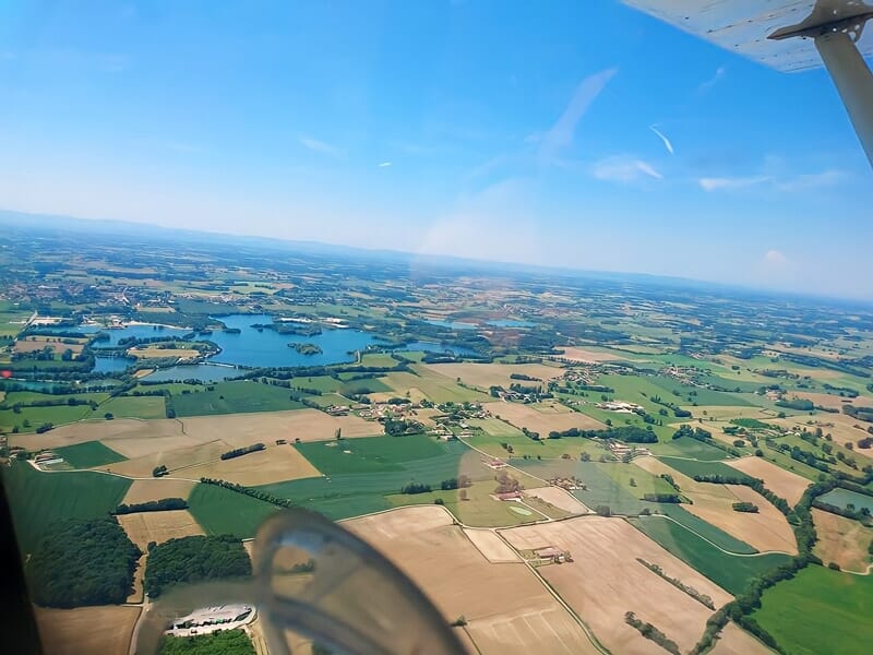 Baptême de l'Air en ULM près de Bourg-en-Bresse - Survol du Revermont