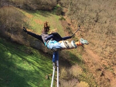 Saut à l'Élastique en Tandem près de Paris - Viaduc de Saint-Georges-le-Gaultier