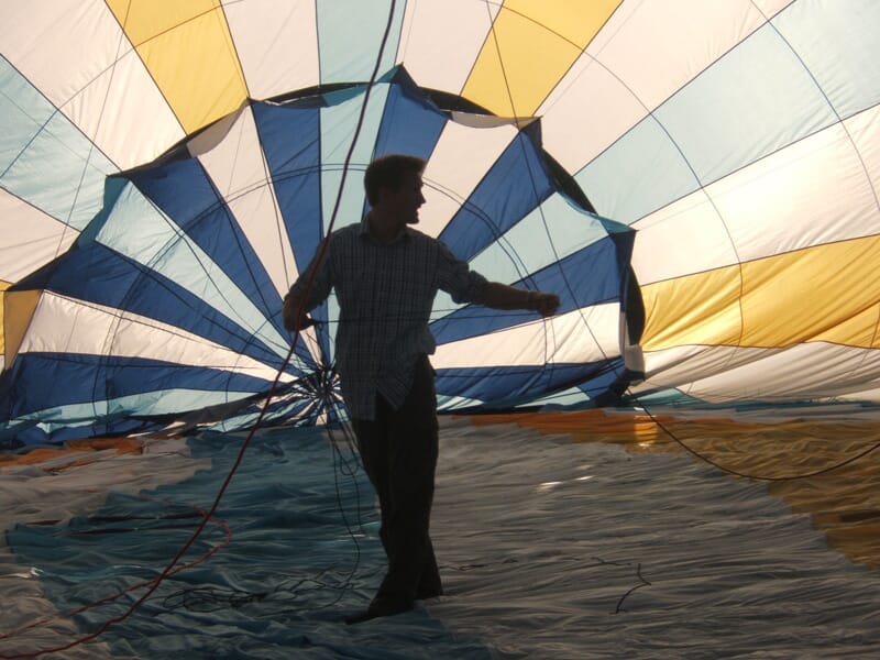 Vol en Montgolfière près de Lyon - Tour dans le ciel des Etangs de la Dombes