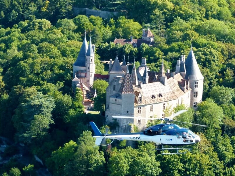 Baptême De Lair En Hélicoptère Survol Du Pays Beaunois