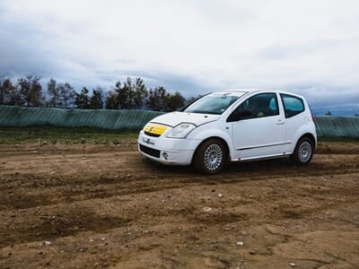 Stage de Rallye près de Saint-Etienne - Circuit Rallycross d'Andrézieux