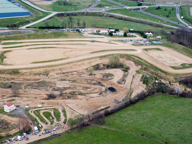 Stage de Rallye près de Saint-Etienne - Circuit Rallycross d'Andrézieux
