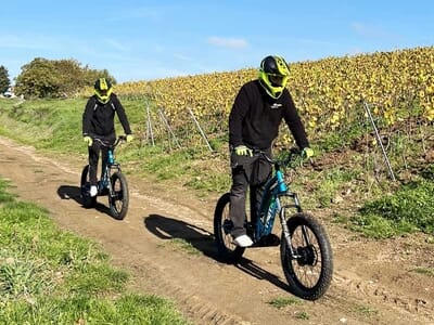 Randonnée en Trottinette Électrique Tout-Terrain près de Roanne - Bully