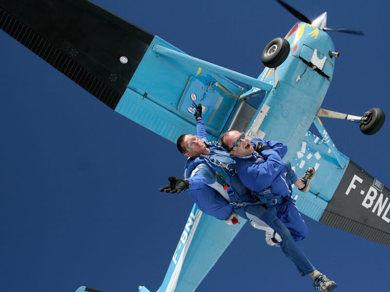 Saut en Parachute en Tandem à Vesoul
