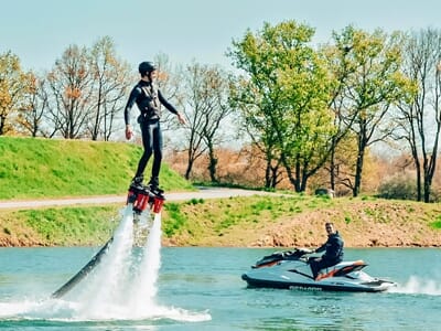 Flyboard près de Nantes - Base Nautique de Quilly