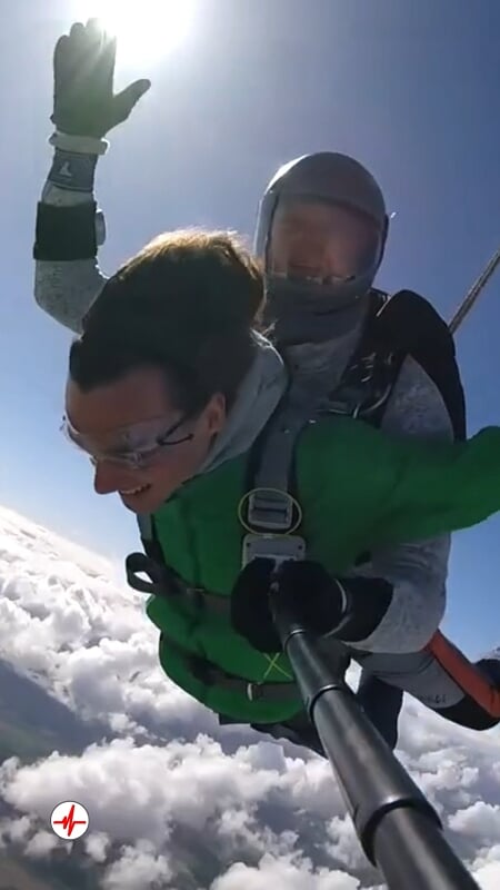 Saut en Parachute en Tandem près de Versailles