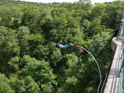 Saut à l'Élastique près de Lyon - Viaduc de Pélussin