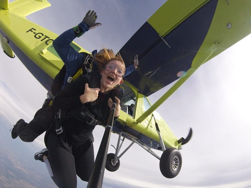 Saut en Parachute en Tandem à Lunéville