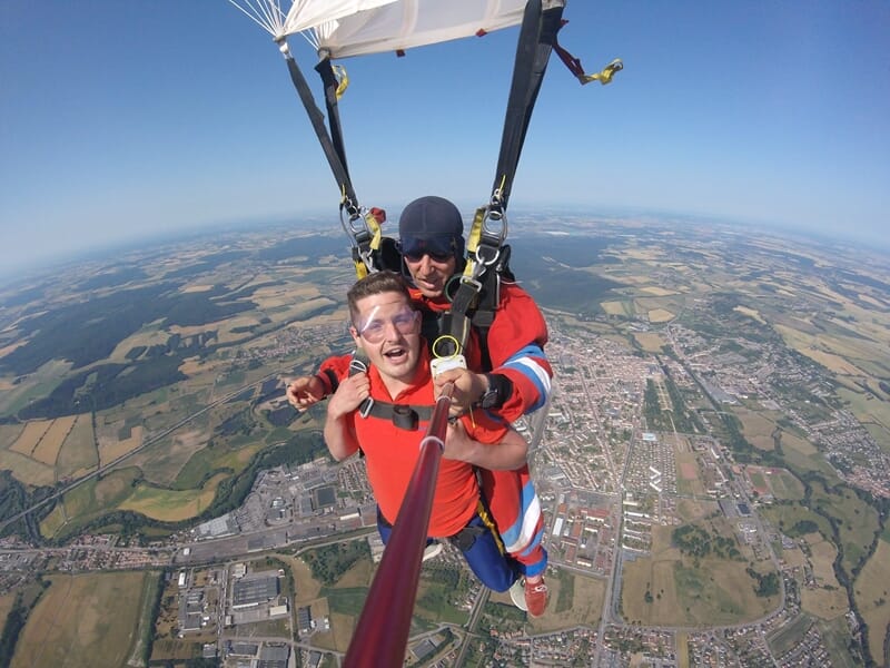 Saut en Parachute Tandem près de Colmar - Saint-Dié-des-Vosges