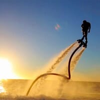 avis Flyboard près de Toulon - Plage de l'Ayguade à Hyères 