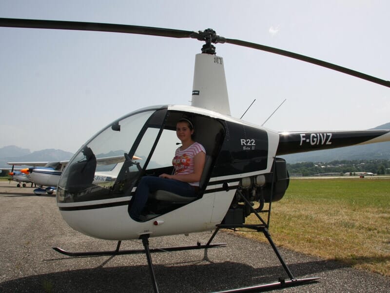Baptême de l'Air en Hélicoptère près de Chambéry - Aéroport Chambéry Savoie Mont Blanc