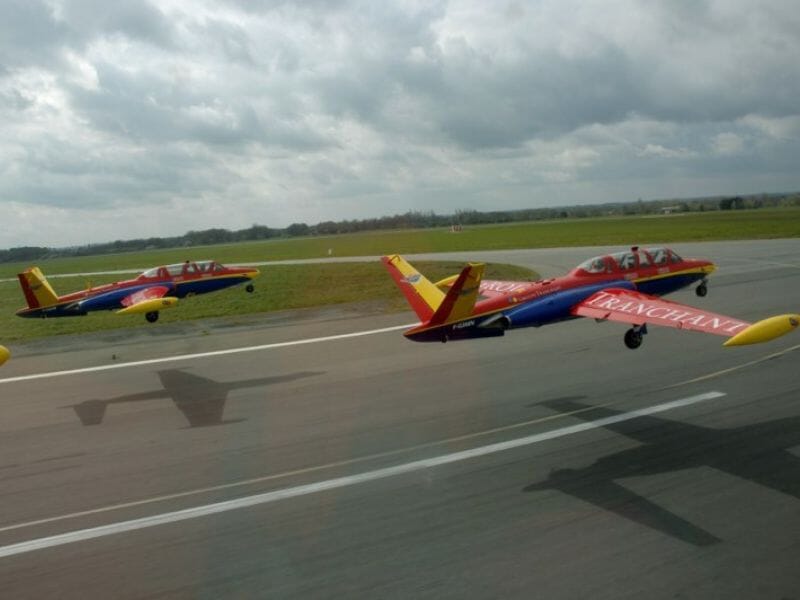 Baptême en Avion de Chasse à Aix-en-Provence - Fouga Magister