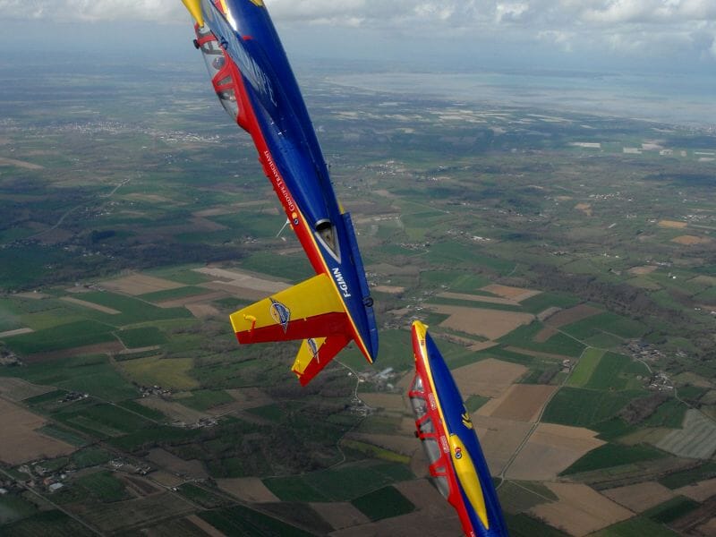 Baptême en Avion de Chasse à Aix-en-Provence - Fouga Magister