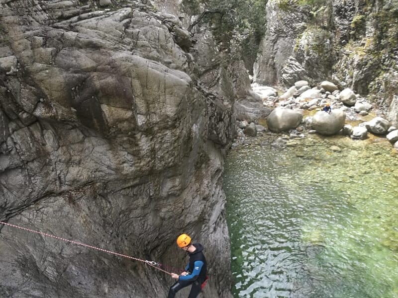 Canyoning près d'Ajaccio - Canyon de Richiusa