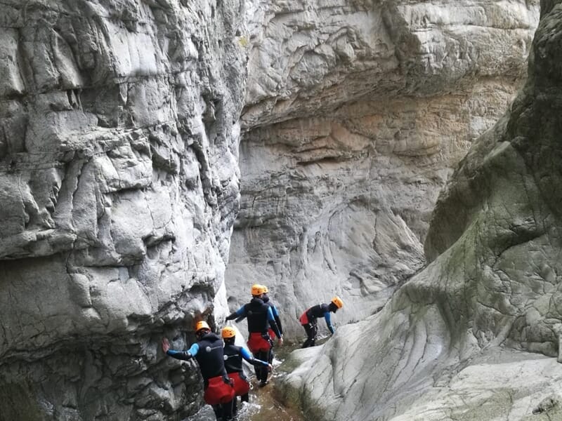 Canyoning près d'Ajaccio - Canyon de Richiusa