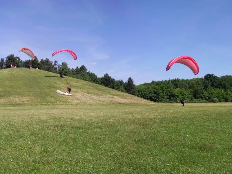 Séance de découverte du Parapente au Sud de Paris