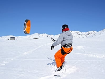 Stage de Snowkite près de Gap - Le Dévoluy