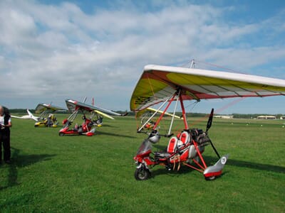 Initiation ULM Pendulaire près d'Auxerre - Aérodrome de Saint-Florentin Chéu