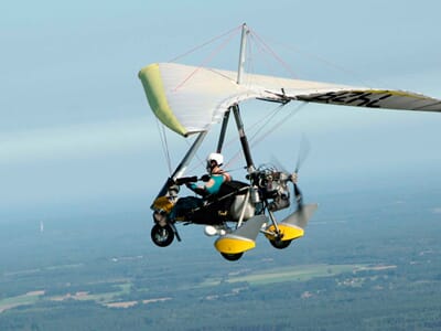 Baptême ULM Pendulaire près d'Auxerre - Aérodrome de Saint-Florentin - Chéu