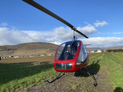 Baptême de l'Air en Hélicoptère ULM près de Mulhouse - Issenheim