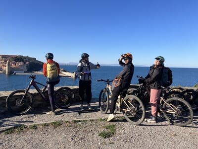 Randonnée en VTT Électrique autour de l'Étang de Leucate