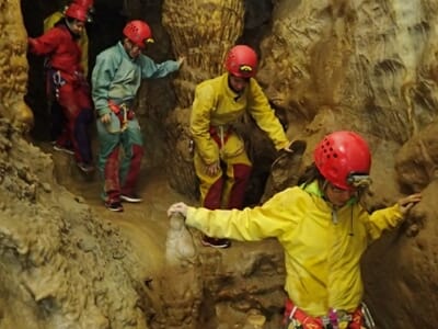 Spéléologie prés de Nice - Sortie à la Grotte de la Mescla