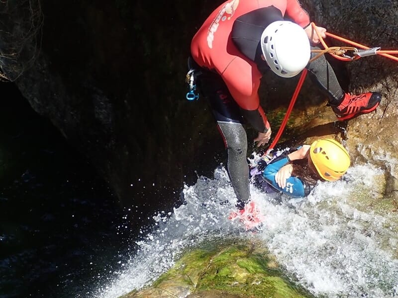 Canyoning près de Nice - Vallée de la Vésubie