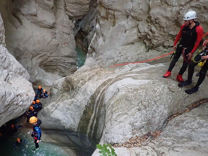 Canyoning près de Nice - Vallée de la Vésubie