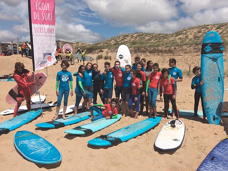 Séjour Surf Camp Ado en Vendée à Longeville-sur-Mer