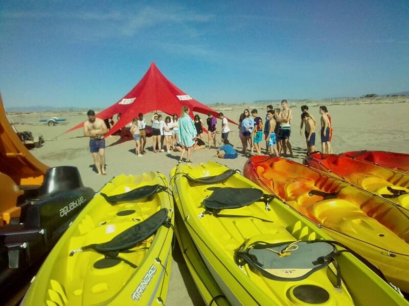 Kayak de Mer près de Perpignan - Port-Barcarès
